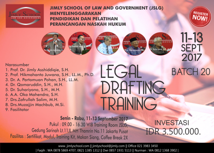 Legal Drafting Training