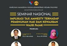Himpunan Mahasiswa HAN FH UNPAD Gelar Seminar tentang Implikasi Tax Amnesty