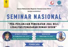 IMMK UI Gelar Seminar Nasional Pra-Perjanjian Pengikatan Jual Beli Legalitas Pemasaran Rumah Susun