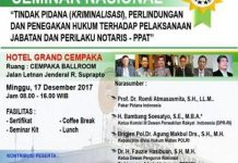 Ikatan Mahasiswa Notariat Universitas Jayabaya Gelar Seminar Perlindungan dan Penegakan Hukum Terhadap Notaris dan PPAT