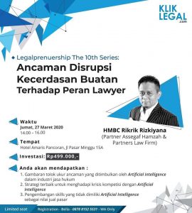 Ancaman Disrupsi Kecerdasan Buatan Terhadap Peran Lawyer