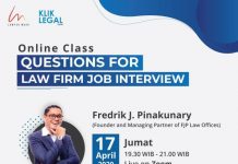 Online Class “Questions for Law Firm Job Interview”