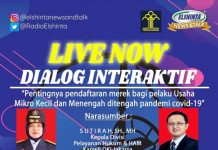 Dialog Interactive Seputar Kekayaan Intelektual Dialog Interactive Seputar Kekayaan Intelektual