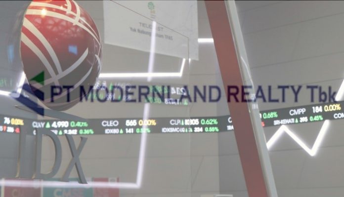 3 Skema Restrukturisasi Hutang Modernland Realty Senilai Rp150 Miliar