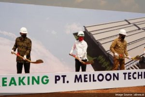 BKPM: Meiloon Technology Resmi Relokasi Pabrik dari Tiongkok ke Indonesia