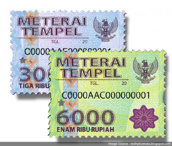 Pemerintah Rencanakan Hapus Bea Meterai Rp3.000 dan Rp6.000
