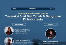 Webinar : “Prinsip Kehati-hatian dalam Transaksi Jual Beli Tanah & bangunan di Indonesia” "Prinsip Kehati-hatian dalam Transaksi Jual Beli Tanah & bangunan di Indonesia"