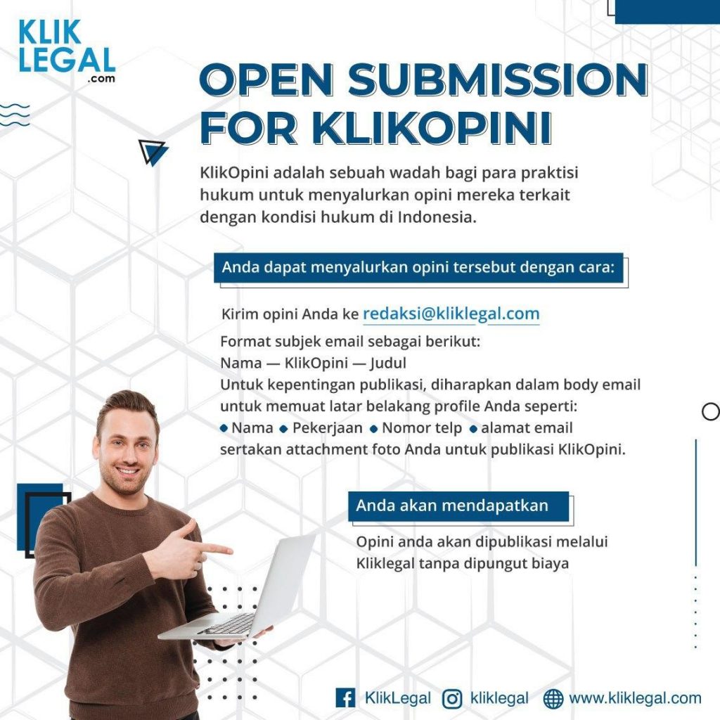 Kirim Artikel - Klik Opini Klik Legal Kirim Artikel - Klik Opini Klik Legal
