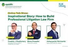 Talkshow “Inspirational Story: How to Build Professional Litigation Law Firm” Talkshow “Inspirational Story: How to Build Professional Litigation Law Firm”