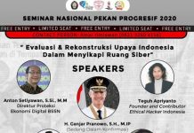 SEMINAR NASIONAL : PEKAN PROGRESIF 2020 SEMINAR NASIONAL : PEKAN PROGRESIF 2020