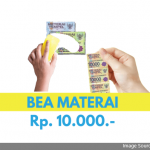 Akhirnya Rilis! Beginilah Rupa Materai Rp 10.000 yang Baru