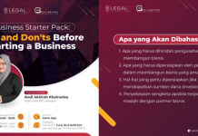 Webinar: “Business Starter Pack: Do’s and Don’ts Before Starting a Business” webinar: “Business Starter Pack: Do’s and Don'ts Before Starting a Business”