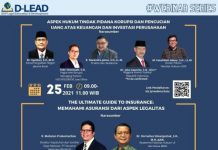 DDP Legal Education & Development (D-LEAD), mengadakan webinar series GRATIS