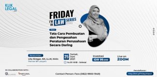 Webinar: “Tata Cara Pembuatan dan Pengesahan Peraturan Perusahaan Secara Daring”