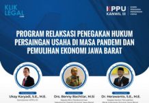 Program Relaksasi Penegak Hukum Persaingan Usaha di Masa Pandemi dan Pemulihan Ekonomi Jawa Barat