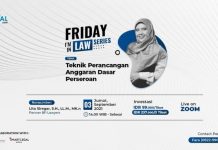 Friday I’m In Law Series: “Teknik Perancangan Anggaran Dasar Perseroan”