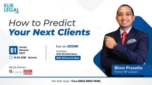Legalpreneurship The 14th series: “How to Predict Your Next Clients?”