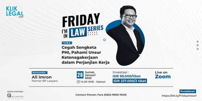 Cegah sengketa PHI, Pahami Unsur ketenagakerjaan dalam Perjanjian Kerja