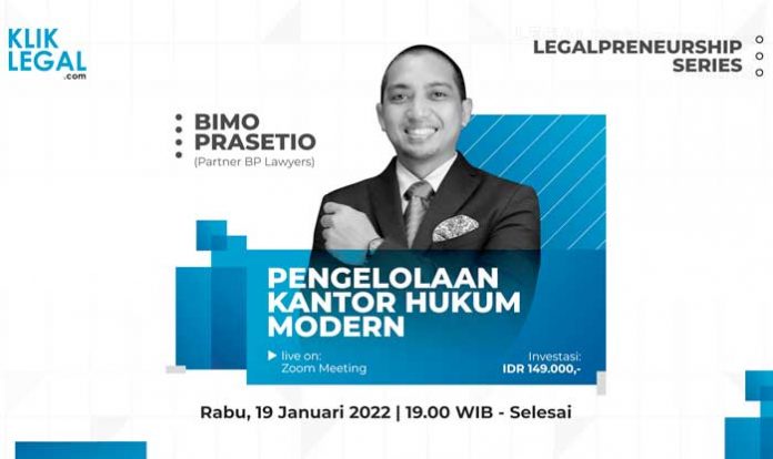 Penglolaan Kantor Hukum Modern