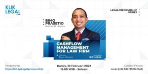 Legalpreneurship Series: “Cashflow Management for Law Firm”