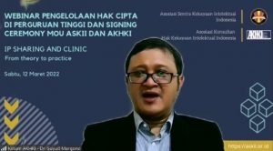 AKHKI & ASKII Teken MoU Untuk Pemberdayaan Profesi Konsultan HKI Pada Sentral Kekayaan Intelektual