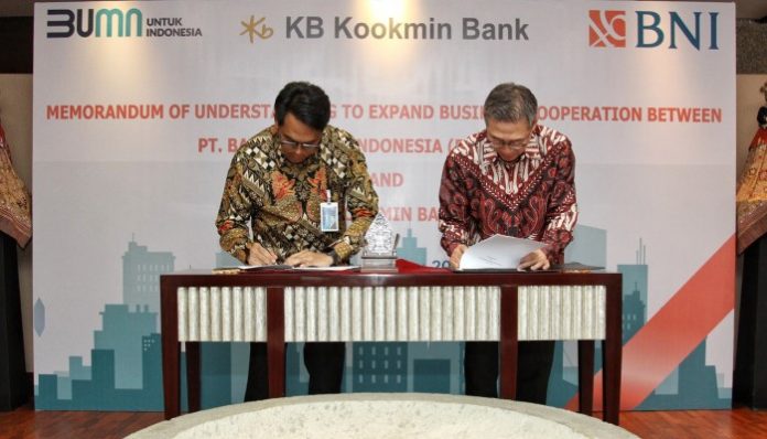 Ini Strategi BNI Dibalik Kerjasama dengan Kookmin Bank
