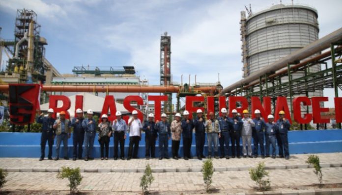 Krakatau Steel Bangun Kerja Sama dengan BUMN Asal Cina Untuk Reaktivasi Pabrik Blast Furnace