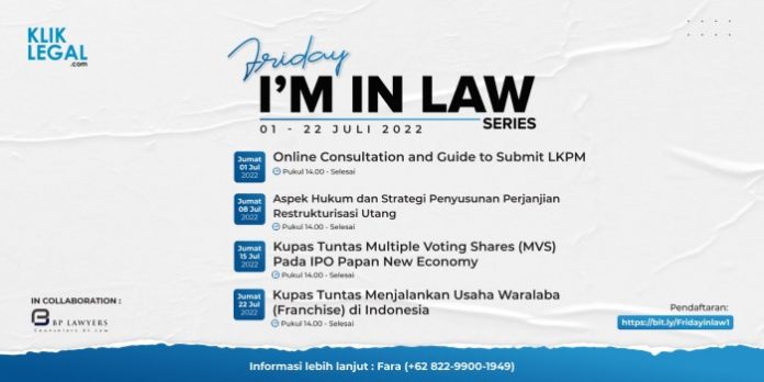 Friday I’m In Law Series