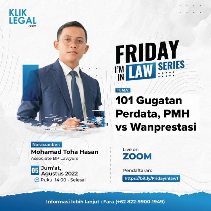 101 Gugatan Perdata, PMH vs Wanprestasi