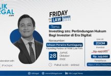 Friday I’m In Law Series “Investing 101 Perlindungan Hukum Bagi Investor di Era Digital”