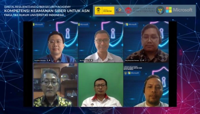 FHUI, Microsoft, dan BSSN Bentuk ‘Akademi Ketangguhan Digital dan Keamanan Siber’ untuk Tingkatkan Ketahanan Digital Lembaga Negara