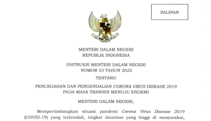 Tahun Baru Aturan Baru, Kini PPKM Dicabut Pemerintah! Tahun Baru Aturan Baru, Kini PPKM Dicabut Pemerintah!