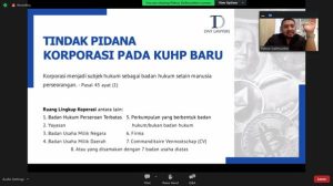 KUHP Baru Muat Pasal Pidana Korporasi, Simak Ketentuannya!