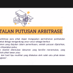 Putusan Arbitrase Dibatalkan, Bisakah Demikian?