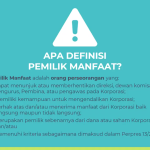 Pelaporan Pemilik Manfaat, Wajibkah bagi Korporasi?