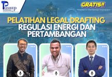 PELATIHAN LEGAL DRAFTING REGULASI ENERGI DAN PERTAMBANGAN