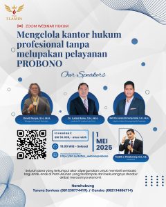 Pengalaman dan Kesaksian Langsung dari Para Narasumber yang Telah Sukses Mengelola Kantor Hukum