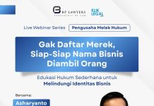 Gak Daftar Merek, Siap-Siap Nama Bisnis Diambil Orang