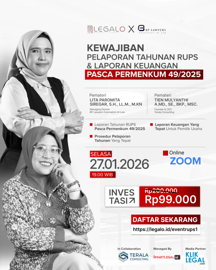 Kewajiban Pelaporan Tahunan RUPS dan Laporan Keuangan PT Pasca Permenkum 49/2025