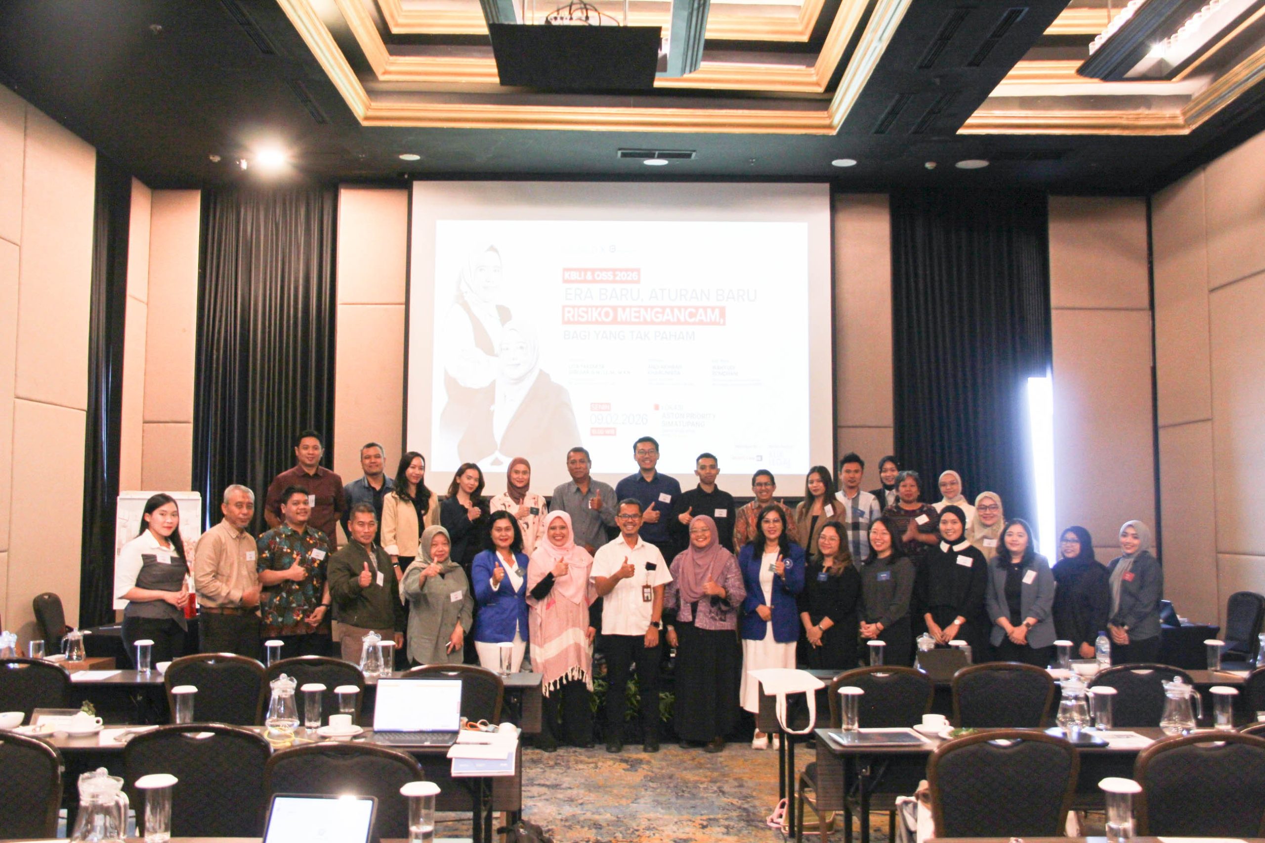 LEGALO dan BP Lawyers Sukses Gelar Event KBLI & OSS 2026