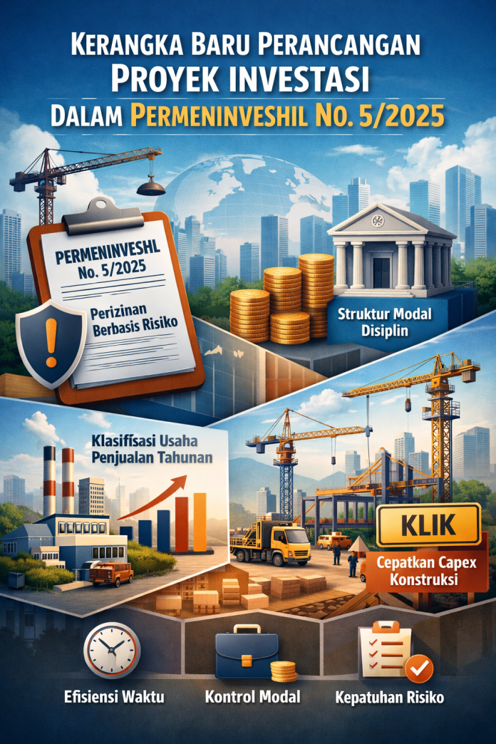 Kerangka Baru Perancangan Proyek Investasi Dalam Permeninveshil No. 5/2025 Kerangka Baru Perancangan Proyek Investasi Dalam Permeninveshil No. 5/2025