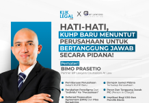 Hati-Hati, KUHP Baru Menuntut Perusahaan Untuk Bertanggung Jawab Secara Pidana! Hati-Hati, KUHP Baru Menuntut Perusahaan Untuk Bertanggung Jawab Secara Pidana!