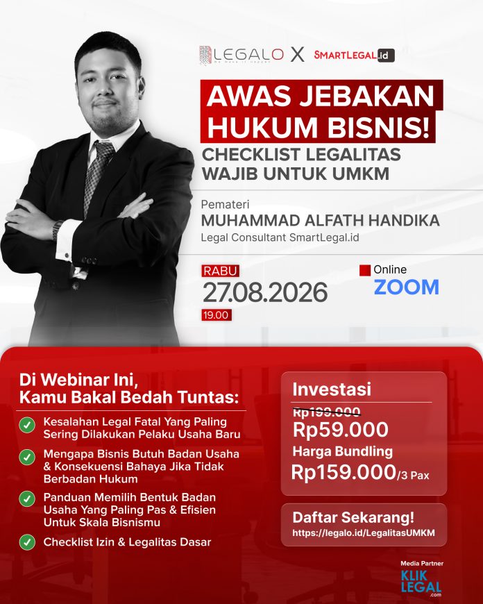 Awas Jebakan Hukum Bisnis! Checklist Legalitas Wajib untuk UMKM Awas Jebakan Hukum Bisnis! Checklist Legalitas Wajib untuk UMKM