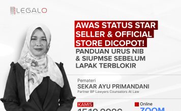 Awas Status Star Seller & Official Store Dicopot! Panduan Urus NIB & SIUPMSE Awas Status Star Seller & Official Store Dicopot! Panduan Urus NIB & SIUPMSE Sebelum Lapak Terblokir